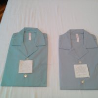 057. Мъжки ризи с къс ръкав по номера и цветове по 2 лв броя, снимка 7 - Ризи - 35586060