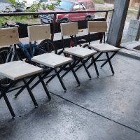 Пълен комплект столове и две пейки изработен от масив за вашия дом, хотел или заведение , снимка 1 - Столове - 41590132