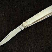 Колекционерски джобен сгъваем нож с две остриета RR Trapper Classic White Bone. (RR22034W), снимка 1 - Ножове - 42457857