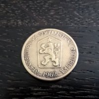 Монета - Чехословакия - 1 крона | 1962г., снимка 2 - Нумизматика и бонистика - 29291128