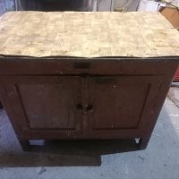Дървен шкаф (маса) за инструменти  , снимка 1 - Куфари с инструменти - 31518164