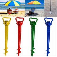 PVC стойка за плажен чадър, снимка 3 - Градински мебели, декорация  - 36795970