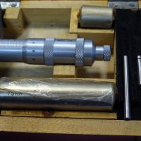 Дълбокомер микрометричен ГМ-100 , 0-100mm, снимка 5 - Куфари с инструменти - 36906725