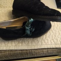 РАЗПРОДАЖБА Страхотни италиански обувки естествен велур , снимка 3 - Дамски ежедневни обувки - 31653210