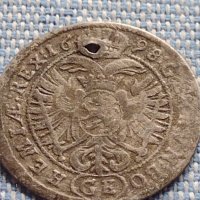 Сребърна монета 3 кройцера 1698г. Леополд първи Прага Свещена Римска Империя 13796, снимка 9 - Нумизматика и бонистика - 42899978
