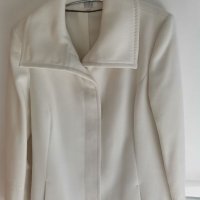Бяло палто на DIKA, снимка 2 - Палта, манта - 38492064