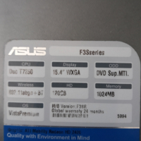 Asus F3S, снимка 3 - Части за лаптопи - 44598258