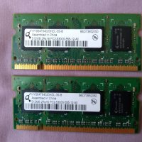 RAM за лаптоп - 512MB 2Rx16 PC2-5300S-555-12 , снимка 2 - RAM памет - 30019281