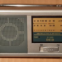 Миниатюрен AM/FM радиоприемник DED R-688, снимка 1 - Радиокасетофони, транзистори - 40552549