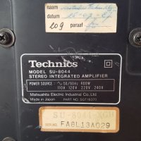 Technics SU-8044, снимка 13 - Ресийвъри, усилватели, смесителни пултове - 33752241