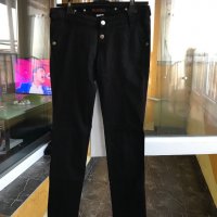 Черен панталон, снимка 1 - Панталони - 38495847