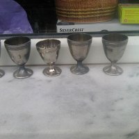 Пет метални чашки за коняк, снимка 3 - Други ценни предмети - 33725094