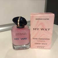 armani my way edition nacre 90 ml EDP Tester , снимка 1 - Дамски парфюми - 36719972