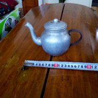 Стар алуминиев чайник #9, снимка 3 - Други ценни предмети - 29254343
