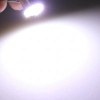 LED Автокрушка 1156 / BAU15S / PY21W бяла светлина, снимка 3 - Аксесоари и консумативи - 21445293