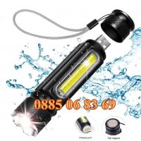 Акумулаторен LED фенер с USB, фенер за къмпинг, снимка 3 - Къмпинг осветление - 39730507