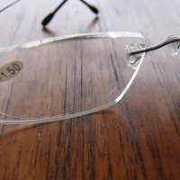 Диоптрични очила стил Silhouette за четене ТИТАНИЕВИ рамки луксозни с кутия, снимка 4 - Слънчеви и диоптрични очила - 30068868