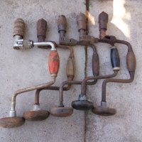Стари ръчни дрелки, снимка 1 - Антикварни и старинни предмети - 30630354