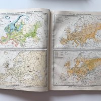 Атлас на света, география на търговията, 1907 г., Германия, снимка 7 - Антикварни и старинни предмети - 31293966
