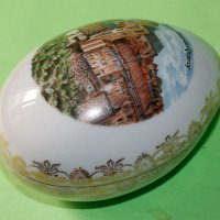 Френски Порцелан Яйце Кутия Limoges porcelain, снимка 3 - Колекции - 34080686