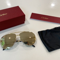 Cartier Panthere de Cartier слънчеви очила, снимка 4 - Слънчеви и диоптрични очила - 44657591