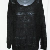 Дантелен пуловер "C&A"® / голям размер , снимка 2 - Блузи с дълъг ръкав и пуловери - 29738832