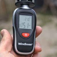 Ветромер Windboss Thermo-Anemometer с калъф, снимка 4 - Други спортове - 32045760
