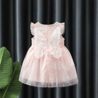 Официална детска рокличка с тюл и пеперуда , снимка 10 - Детски рокли и поли - 44274429