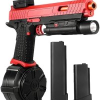 Нов детски пистолет Gel Blaster JM-X5 за външни игри: Вградена батерия и 3 хопера, снимка 1 - Други - 42552059