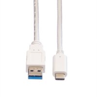 Кабел USB Type C към USB-A 3.1 Digital One SP01190 Бял, USB Type C to USB-A M/M, снимка 3 - USB кабели - 31315096