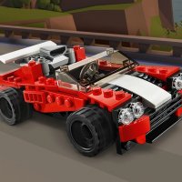 LEGO® Creator - Спортен автомобил 31100 - Sports Car, снимка 6 - Конструктори - 31865527