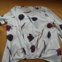 Дамски елегантен/бизнес комплект-блуза +панталон, размер 12, снимка 2 - Костюми - 40575168