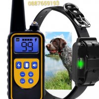 Електронен нашийник за куче водоустойчив потопяем 800м обхват, снимка 1 - За кучета - 37003617