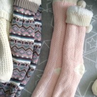 Топли терлици с вата - 4бр, снимка 5 - Дамски чорапи - 39219288
