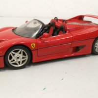 Метална количка Ferrari F50 Burago 1:18, снимка 1 - Колекции - 34365626