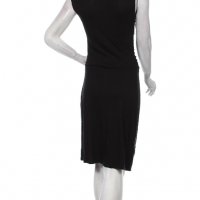 Черна рокля на Desigual, размер M/L, памук, снимка 3 - Рокли - 38360766