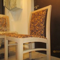 Четири нови стилни трапезни стола от масив, снимка 6 - Столове - 30743617