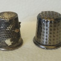 Два стари колекционерски метални напръстника. Англия.(2)., снимка 3 - Колекции - 42268848