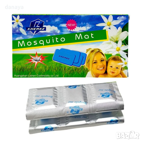 6035 Таблетки за машинка против комари Shenke, 30 бр, снимка 1