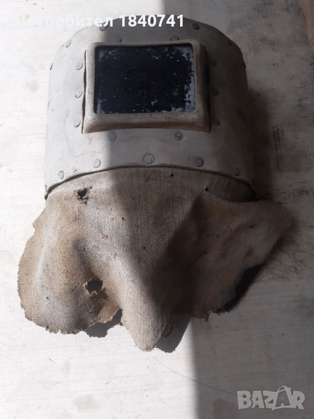 Стара маска за заваряване, снимка 1