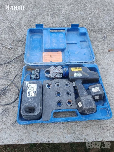 Акумулаторна преса за кербоване , снимка 1