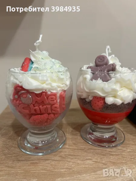 Коледна свещ , снимка 1