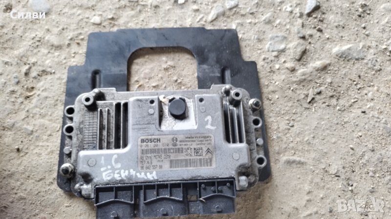 Компютър за двигател от Пежо 307 1,6 109кс. 00-12г. за Peugeot 307 1.6 16V 0261201610 9652552380, снимка 1