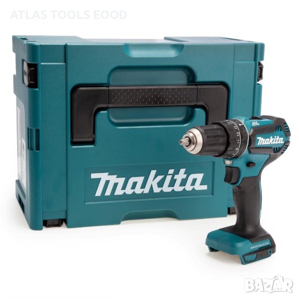 Акумулаторен Винтоверт Makita DHP485ZJ, снимка 1