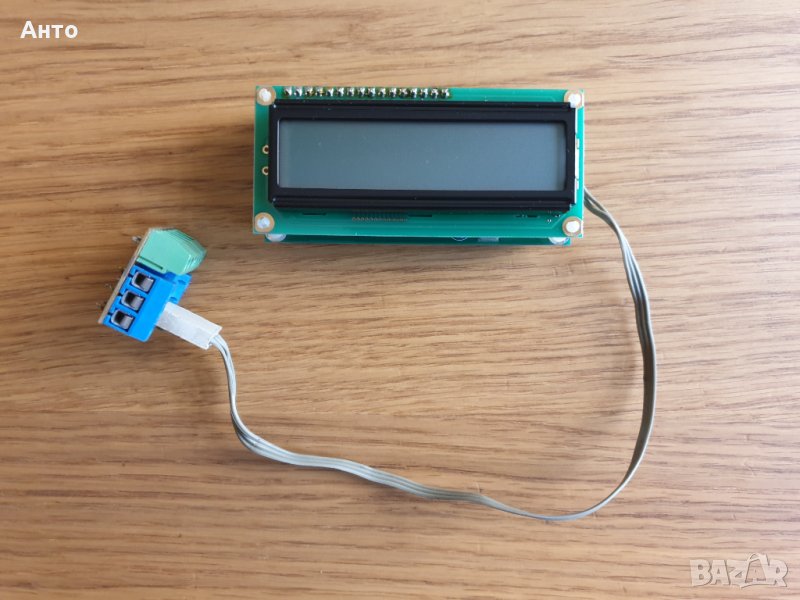 Продавам 4 канален цифров термометър работещ с DS18B20 сензори, снимка 1