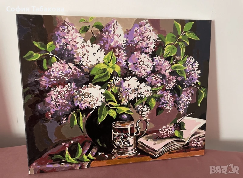 Нарисувана картина по номера, снимка 1