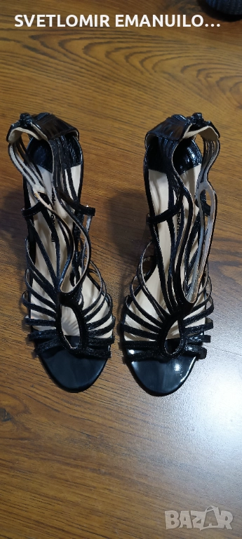 Дамски обувки на висок ток Паоло Ботичели 39 номер , снимка 1