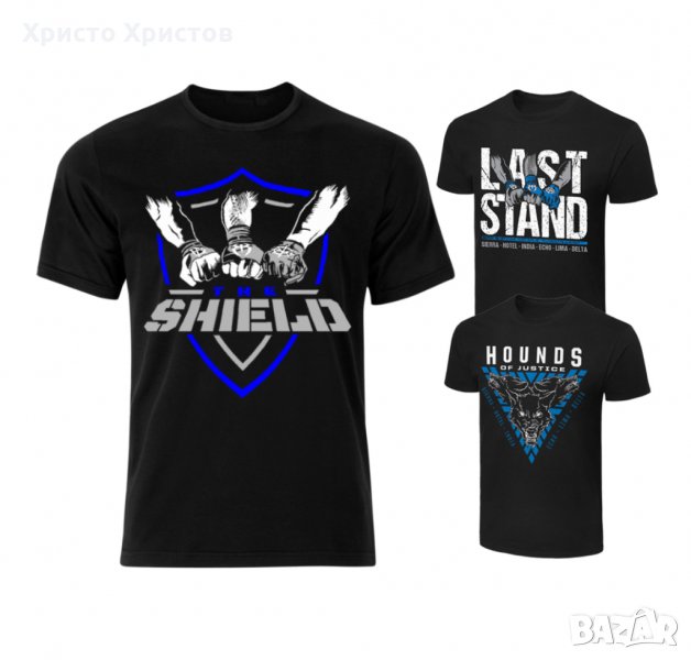  Тениска кеч WWE The Shield 3 модела мъжки и детски , снимка 1
