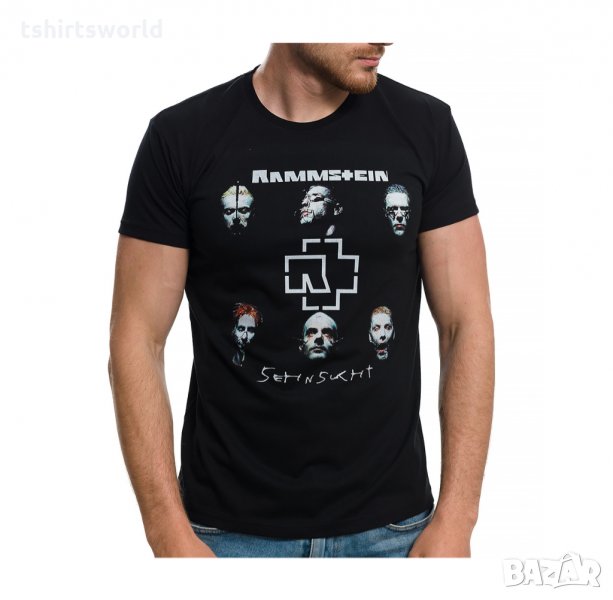 Нова мъжка тениска с дигитален печат на музикалната група RAMMSTEIN - Sehnsucht, снимка 1