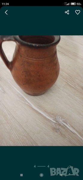 Глинено гърне за декорация , снимка 1